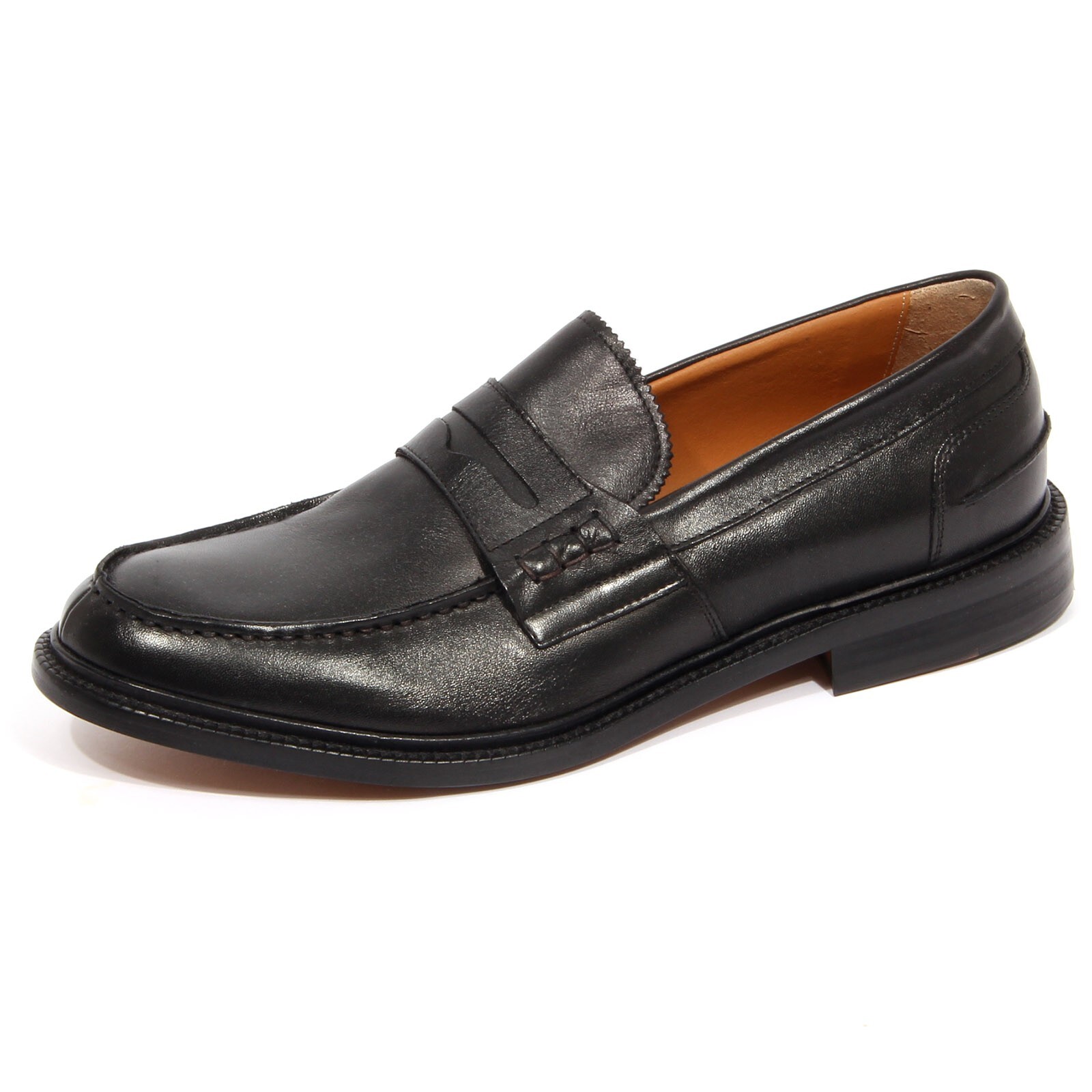 G1374 men's loafer POEMA black leather loafer men