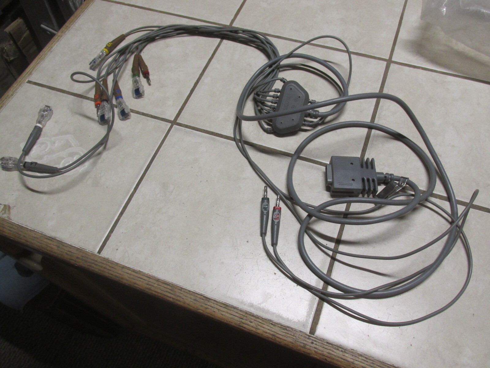 Burdick 10 Lead ECG Cable w/ Leads ref: 00700
