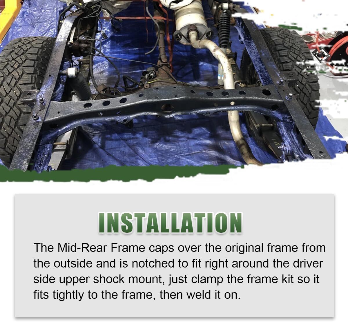 Mid-Rear Frame for Tacoma 2005-2015 Double Cab/Access Cab/Reg Cab 2nd Gen NEW