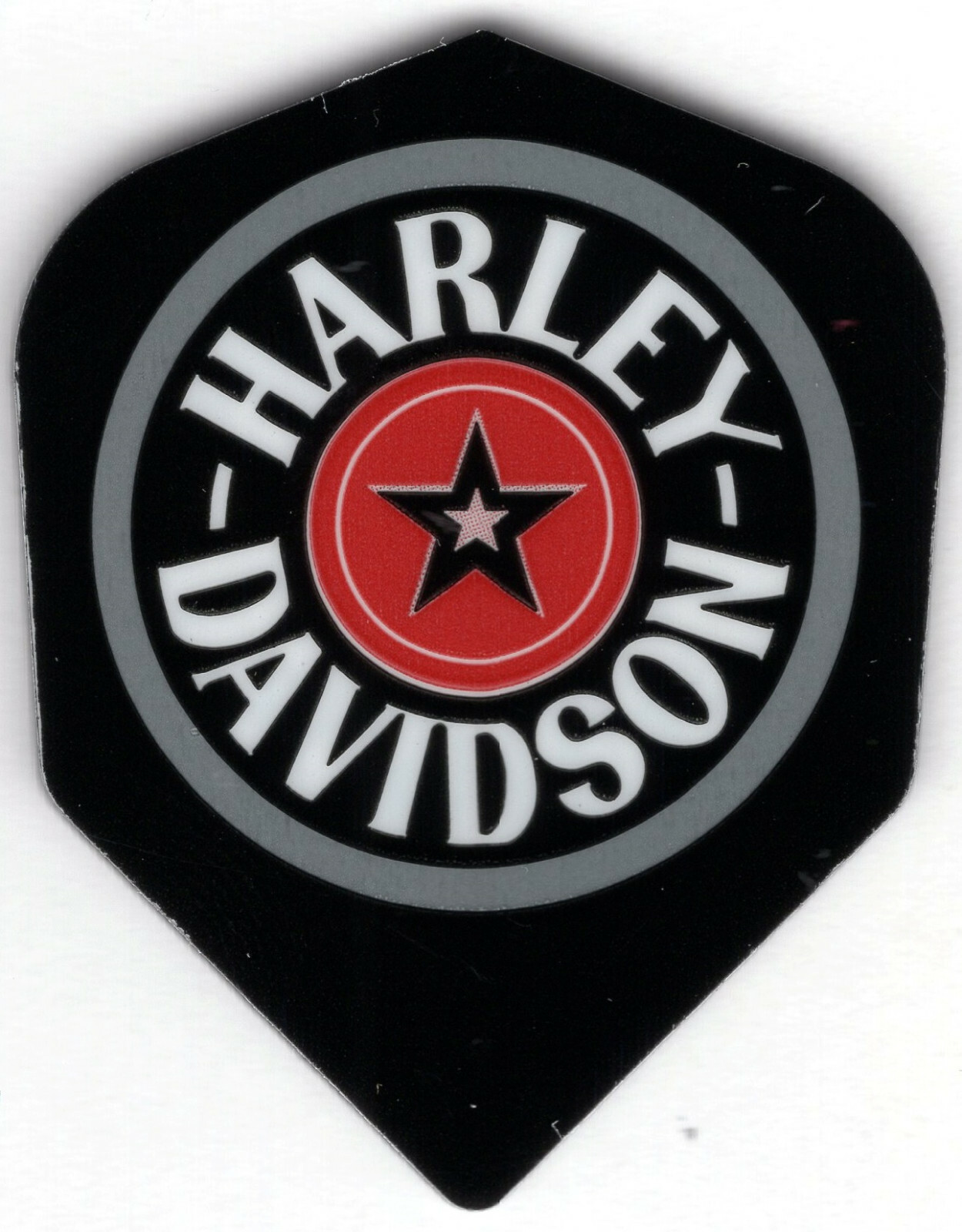 Harley Davidson Star Logo Dart Flights: 3 per set