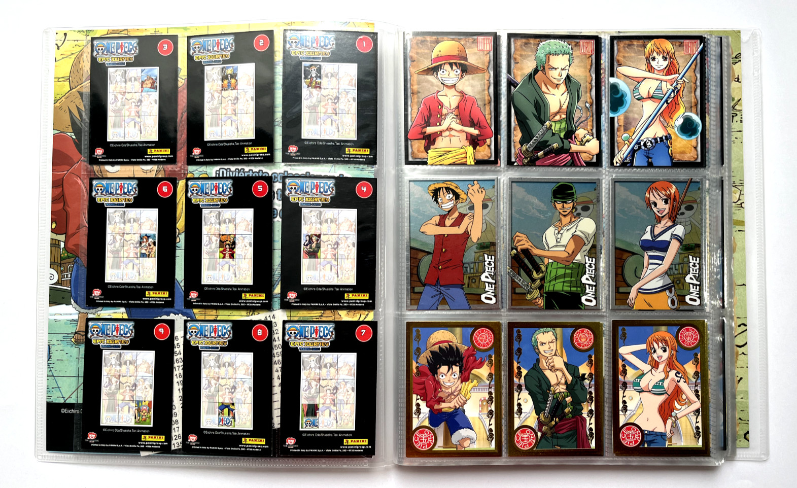 2022 ONE PIECE EPIC JOURNEY Cards - Full Set 234/234 Panini Monkey D. Luffy