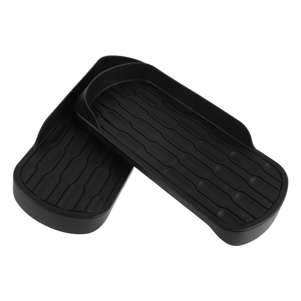 1 Pair Durable Exercise Bike Pedals for Gym Stable Step Platform Black