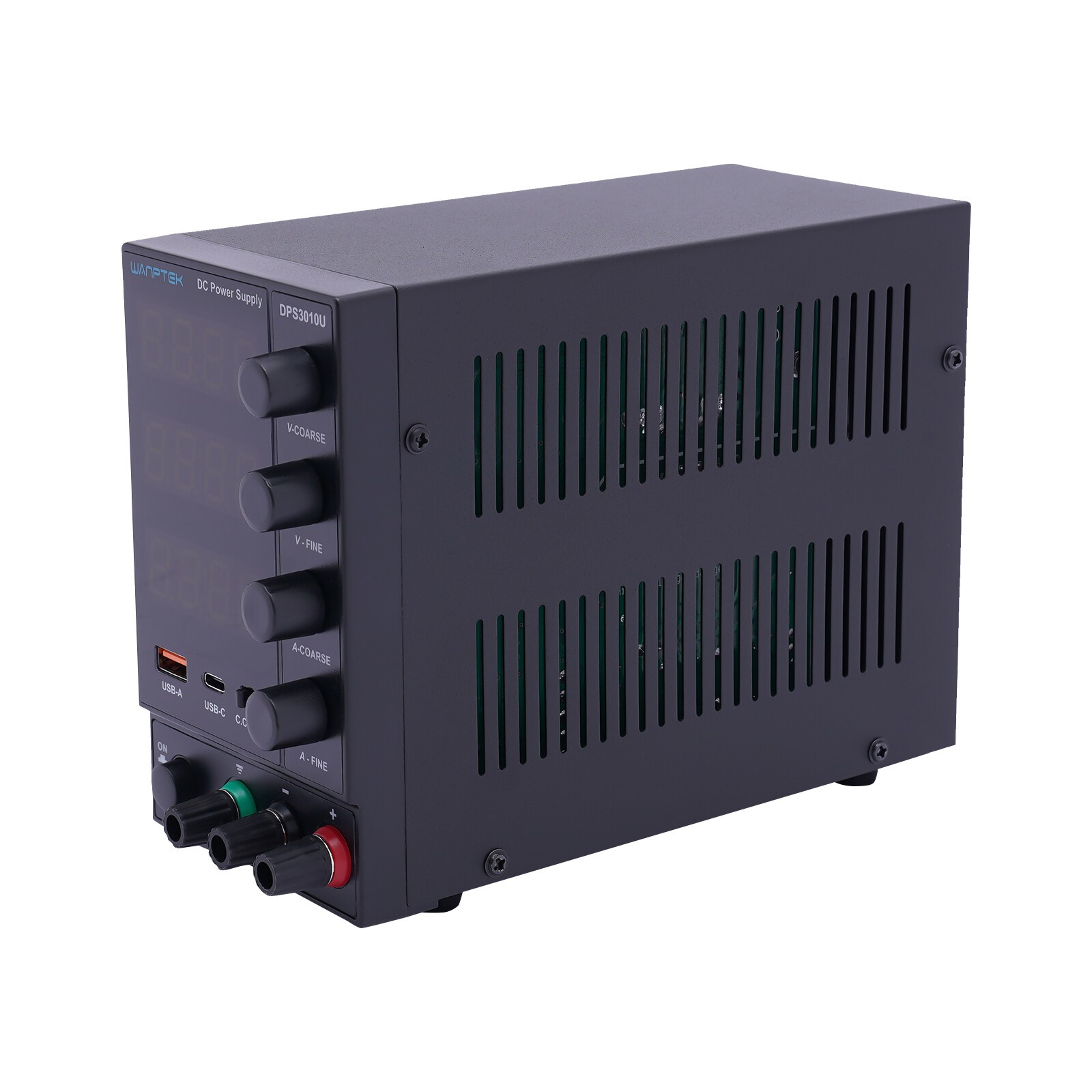 DC 0-30V 0-10A Power Supply Lab Variable Adjustable Regulated Bench Switching
