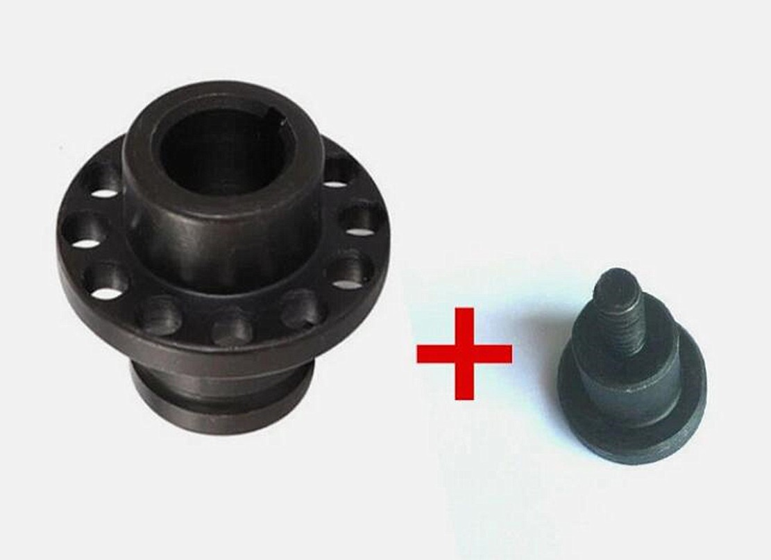 2Pcs Milling Machine Feed Bush Clutch 12 Hole Bracket B176+B172 Screw Bridgeport