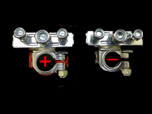 2x Pure Copper Battery Terminal Heavy Duty Car Quick Connector Cable Clamp Clip