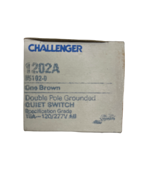 SWITCH TOGGLE (10 PACK) Challenger Brown Double Pole Switch Specification Grade