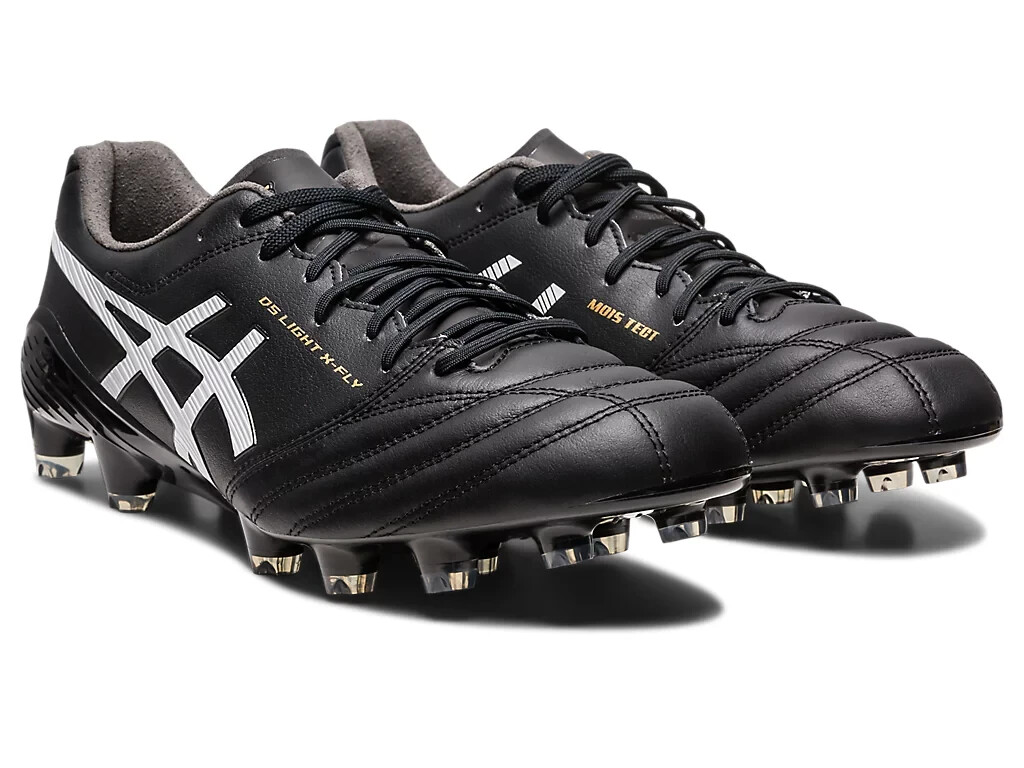 ASICS Soccer Cleats DS LIGHT X-FLY 5 1101A047-001 Black/White Football Boots