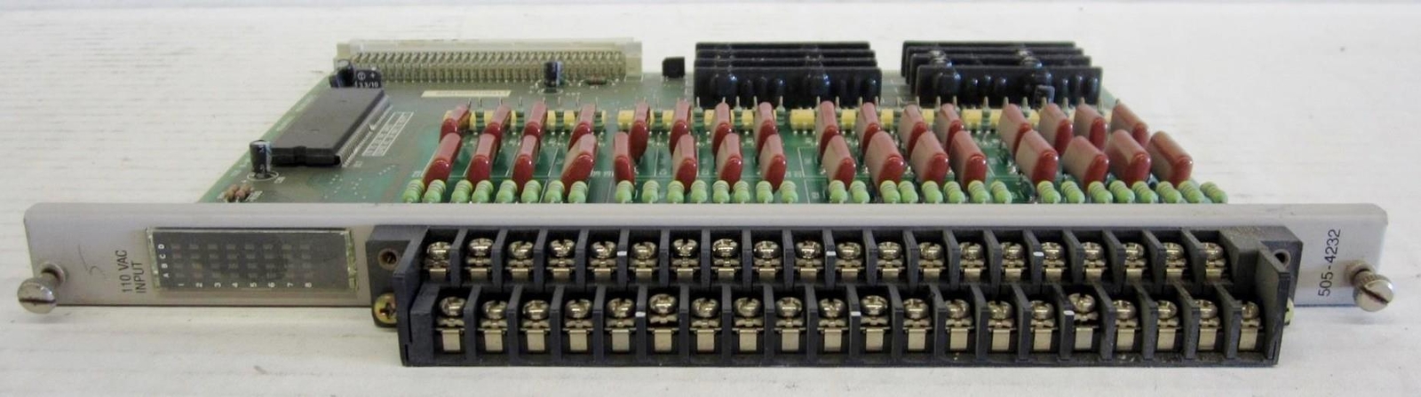 SIEMENS 505-4232 110VAC INPUT MODULE FOR SIMATIC 505 PLC CONTROL SYSTEM