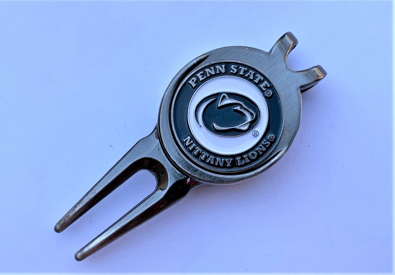 New Penn State Nittany Lions Golf Ball Marker and Magnetic Divot Tool