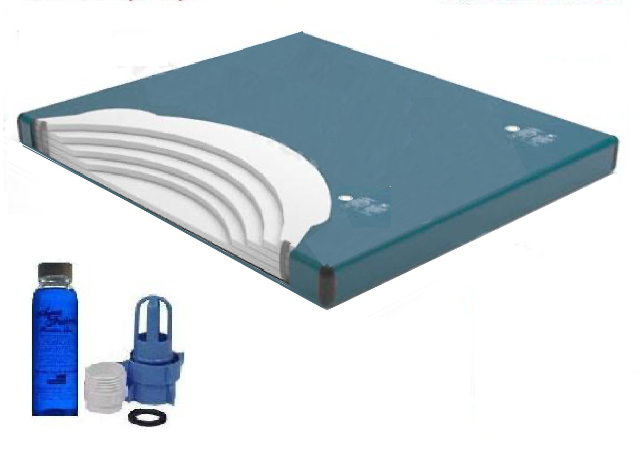 California King 90% Waveless waterbed mattress for hardside water beds