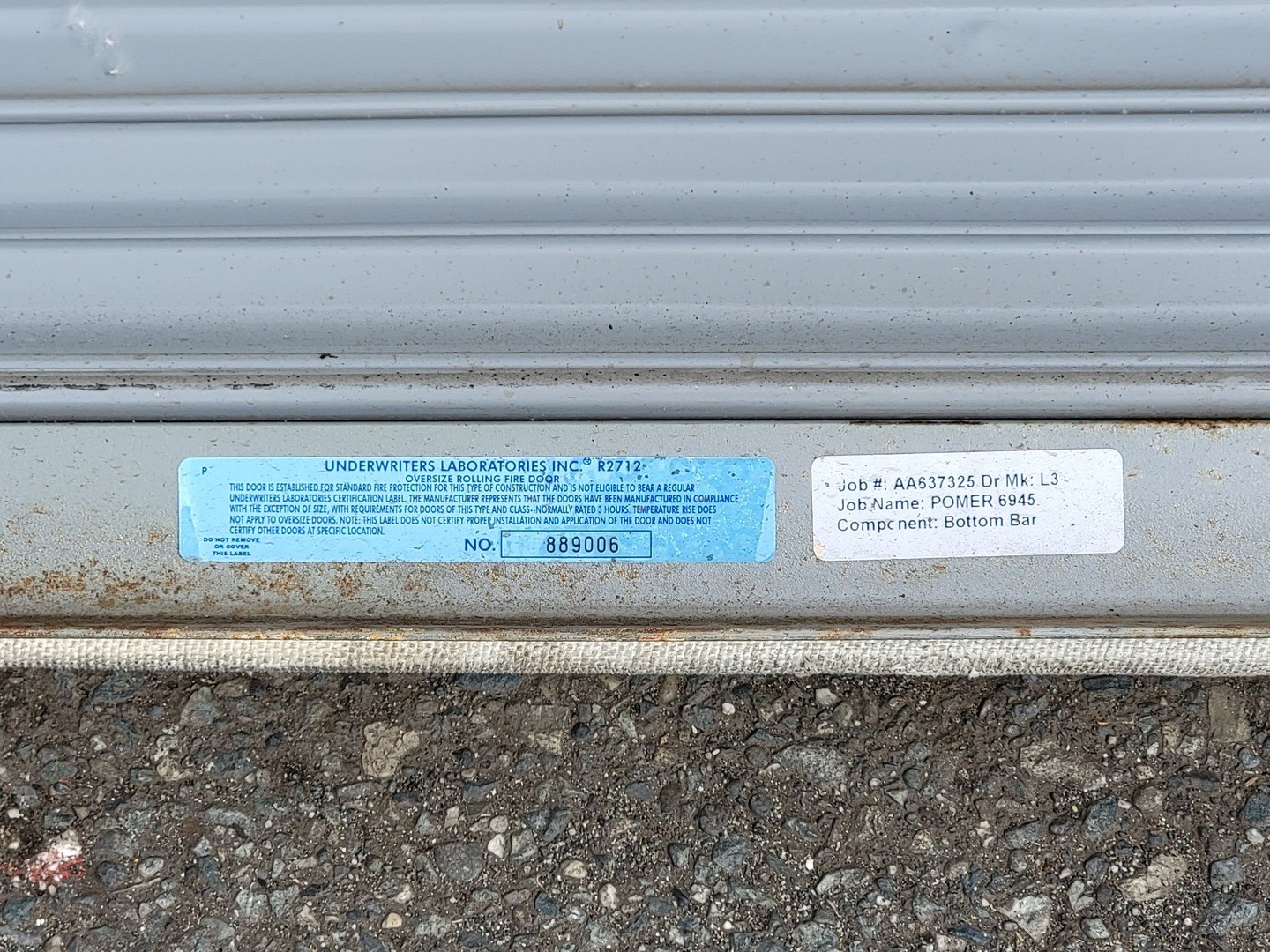 10ft x 7.5ft Roll up Overhead Door – Workbenches