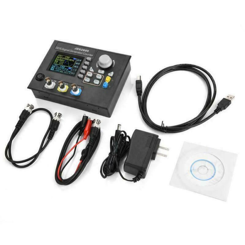 JDS2800 Dual-channel DDS Signal Generator Arbitrary Waveform Generator 2.4" TFT