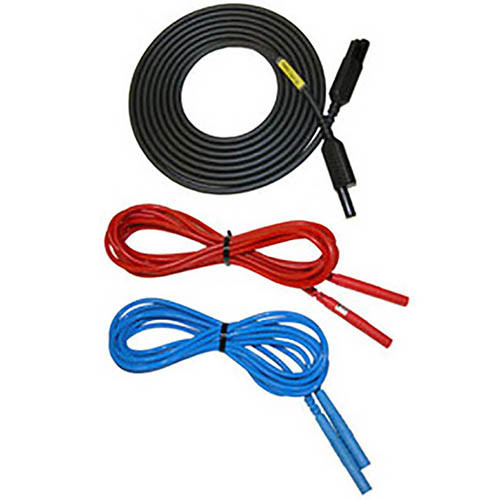 AEMC 2951.70 Color-coded 10 ft. Safety Test Leads, 1050, 1060