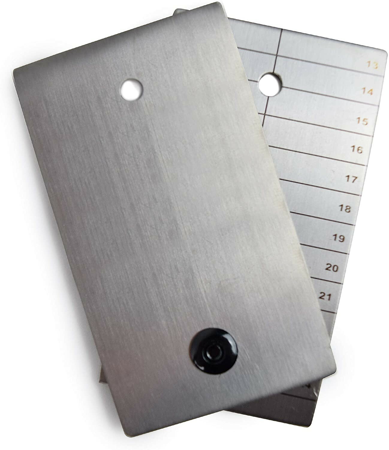 ColdTi BIP39 Hardware Wallet Seed Backup - 2 Titanium Recovery Plates