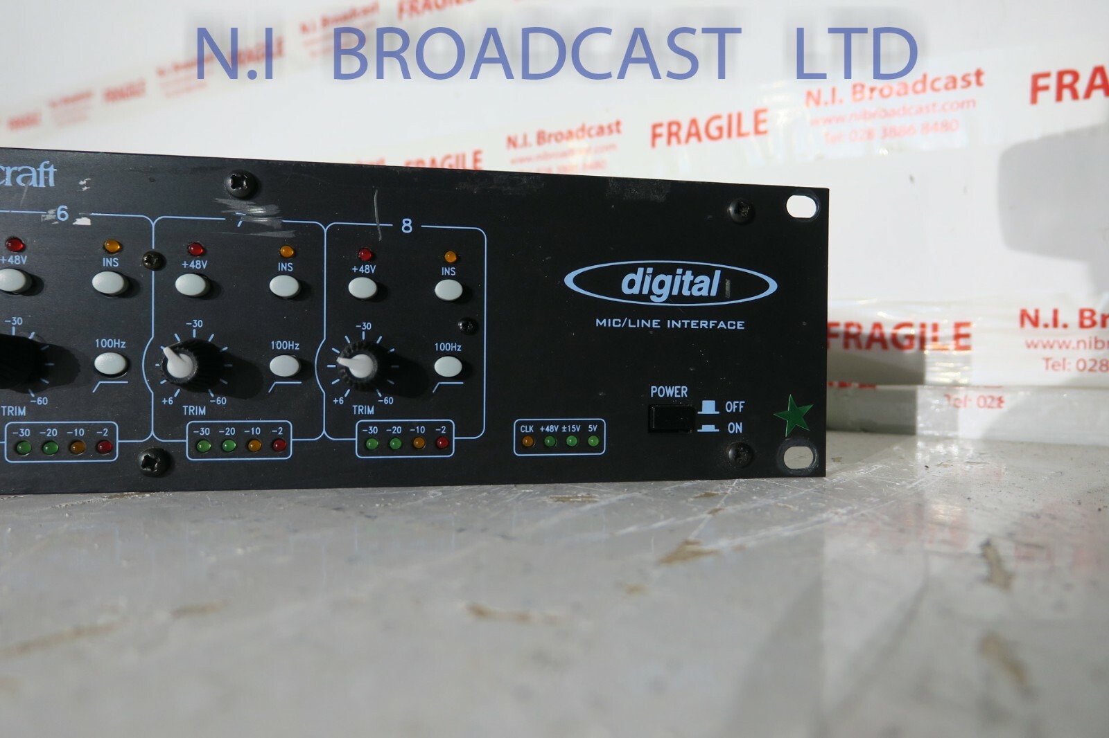 Soundcraft Spirit Digital mic / line interface unit 8ch