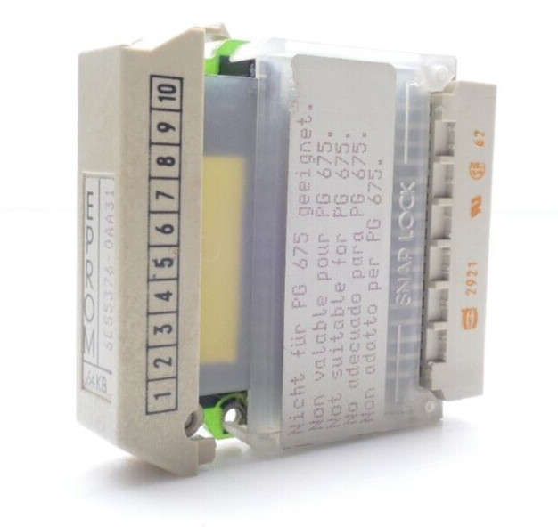 Siemens Simatic S5 EPROM 64KB | 6ES5 376-0AA31 | E:05 | 6ES5376-0AA31