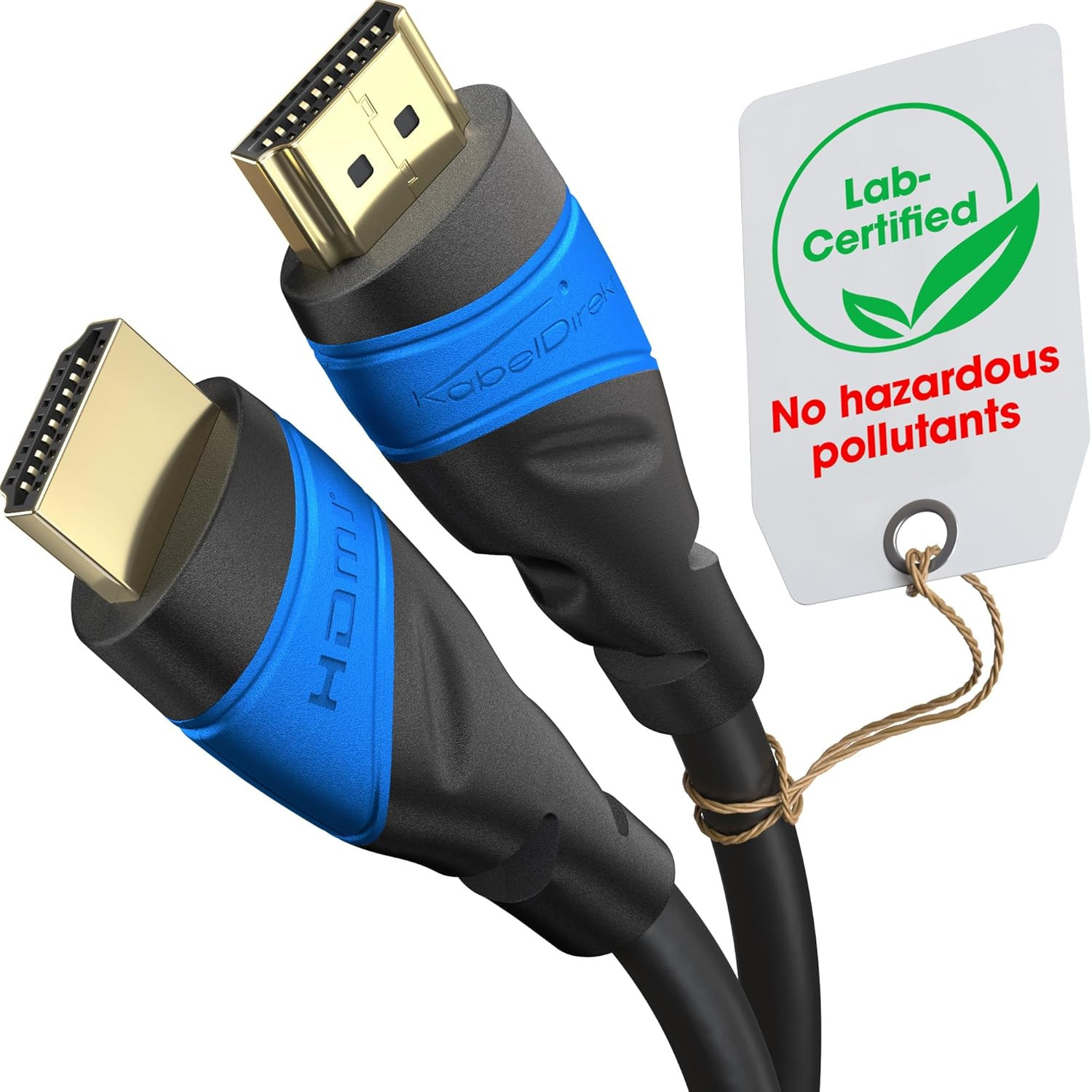 Kabeldirekt – 8K / 4K HDMI Cable – 6Ft & More HDMI Cables (0.5Ft–75Ft) – German-