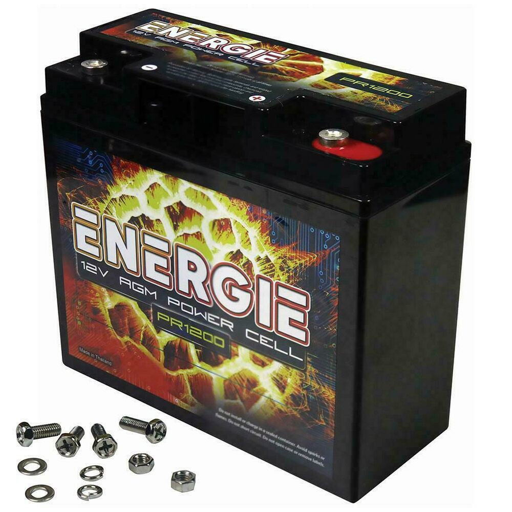 ENERGIE PR1200 1200 WATT 12 VOLT 18 Ah AUTOMOTIVE VEHICLE POWER CELL BATTERY NEW