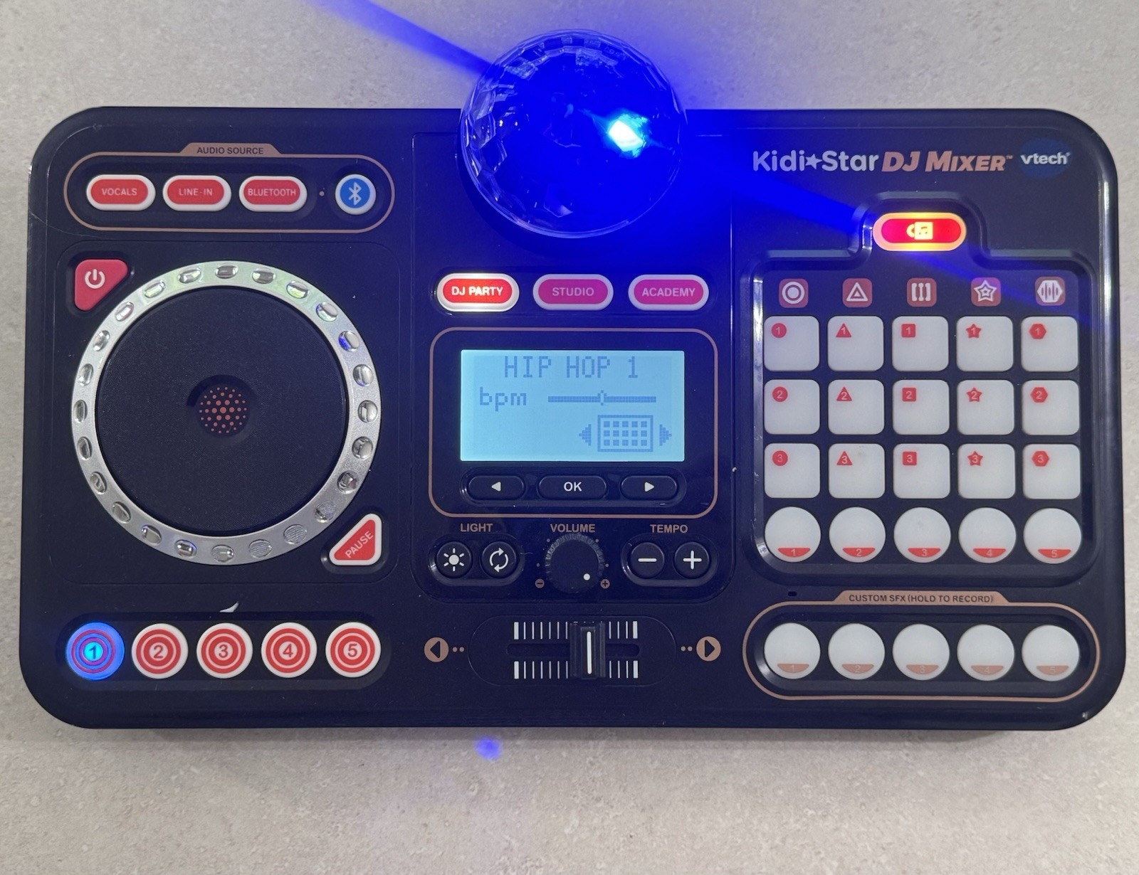 VTech Kidi Star DJ Mixer - Tested