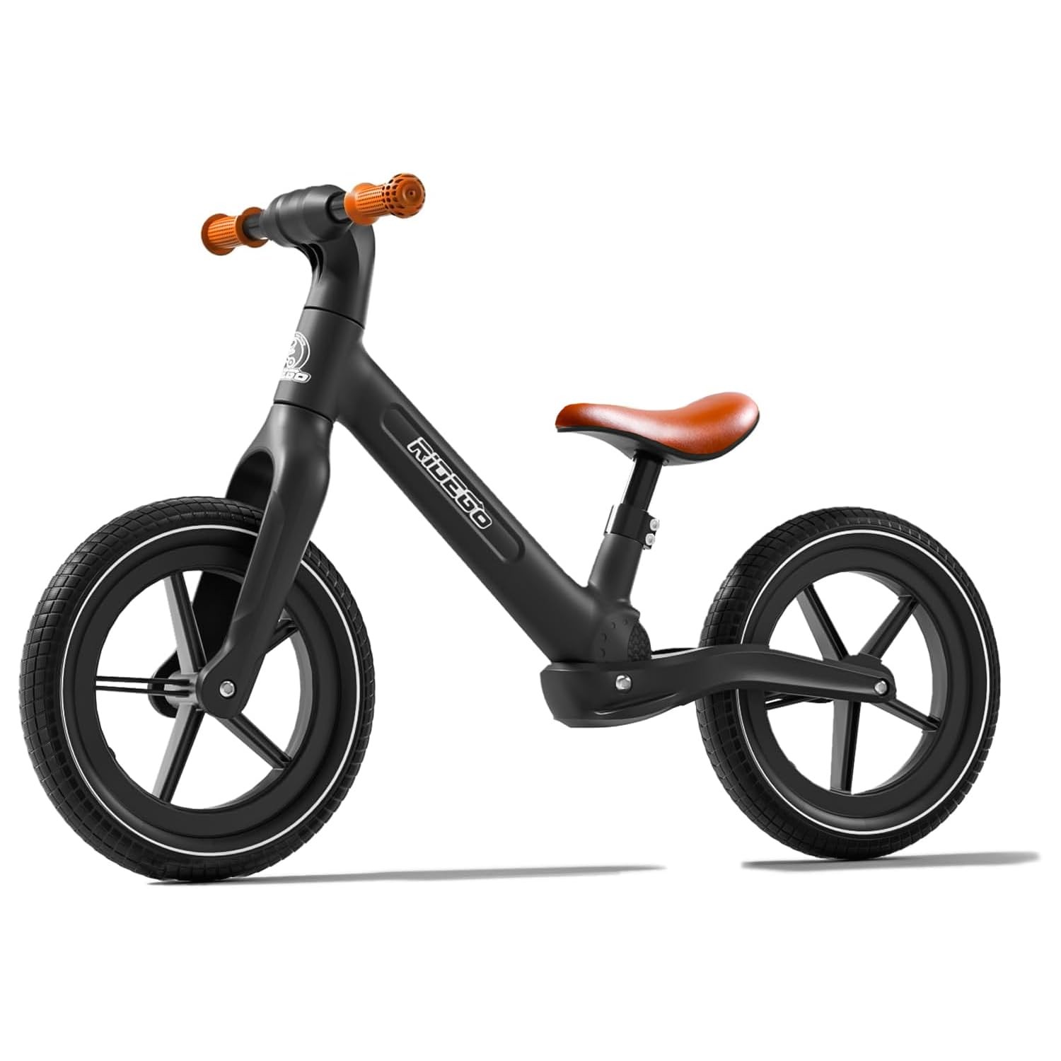 Ridego 14 Inch Balance Bike Kids 3-6 Years, Lightweight Toddler Bike Air Rubber