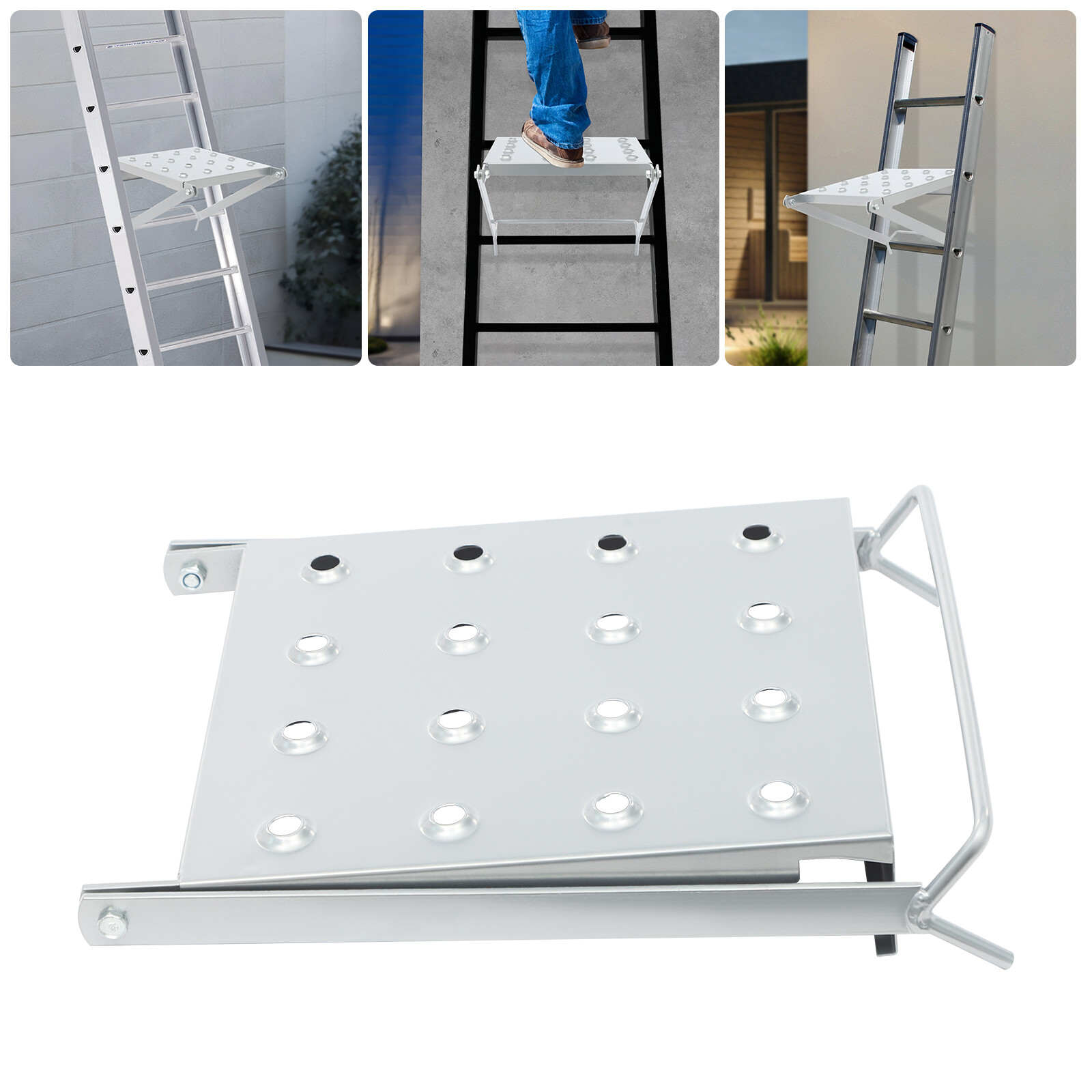 Ladder Work Platform Accessory, Work Platform for Hanging in Ladders