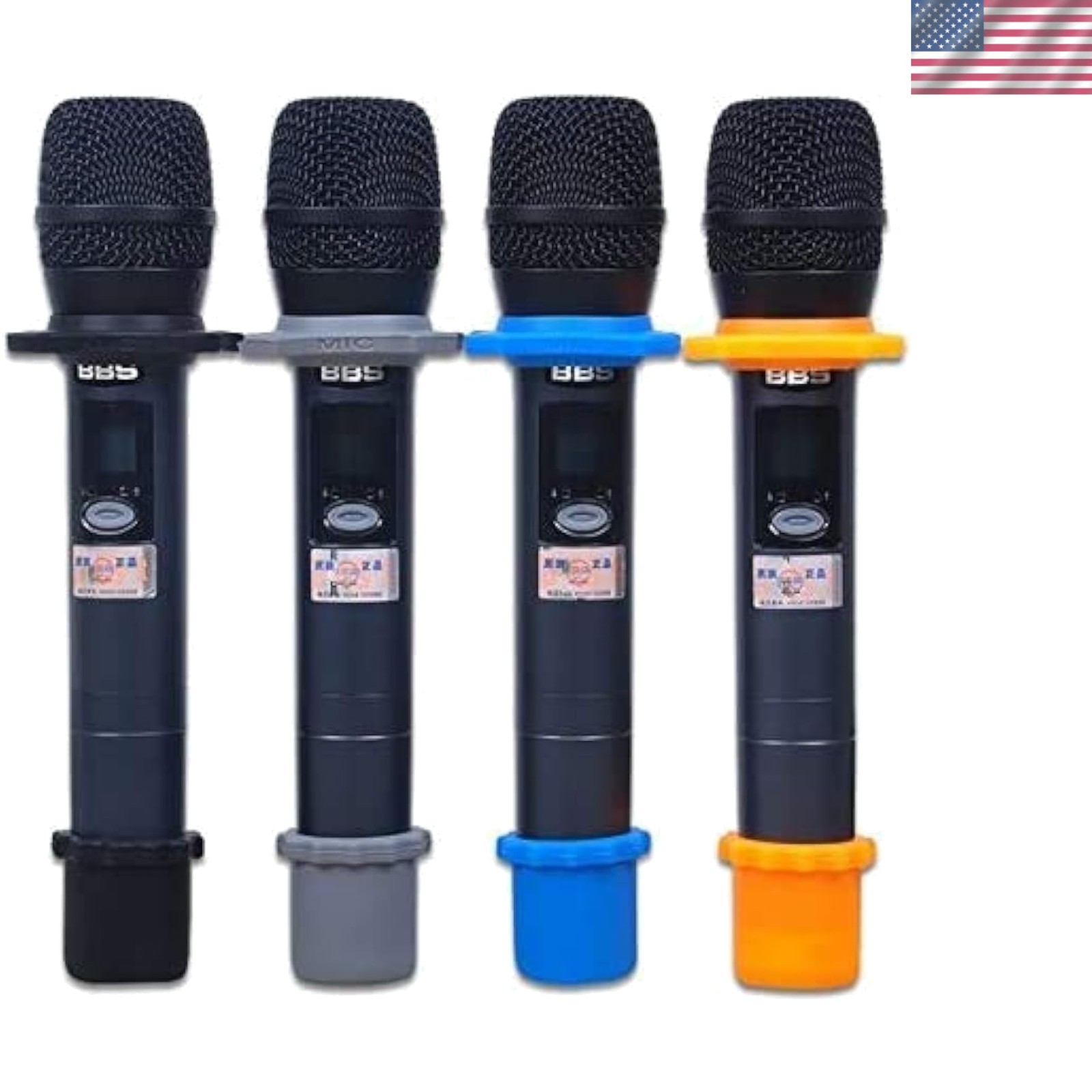 Wireless Microphone Protection Silicone Sleeves - 4 Color Options Available