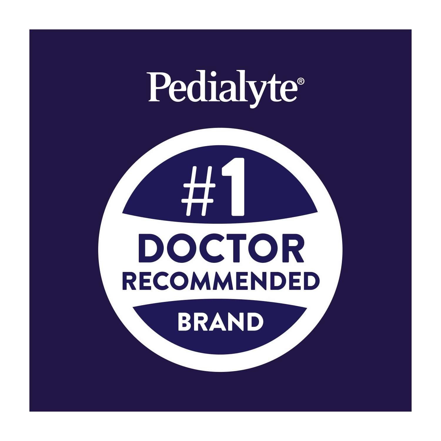 (4 pack) Pedialyte Electrolyte Drink, Unflavored, 1 Liter