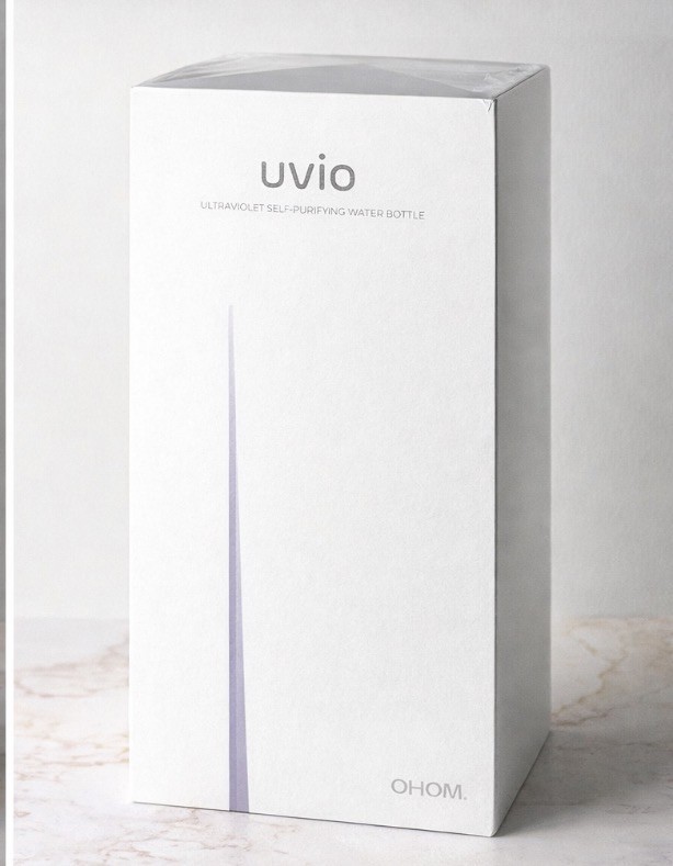 Uvio Self-Purifying Water Bottle - Polar Blue