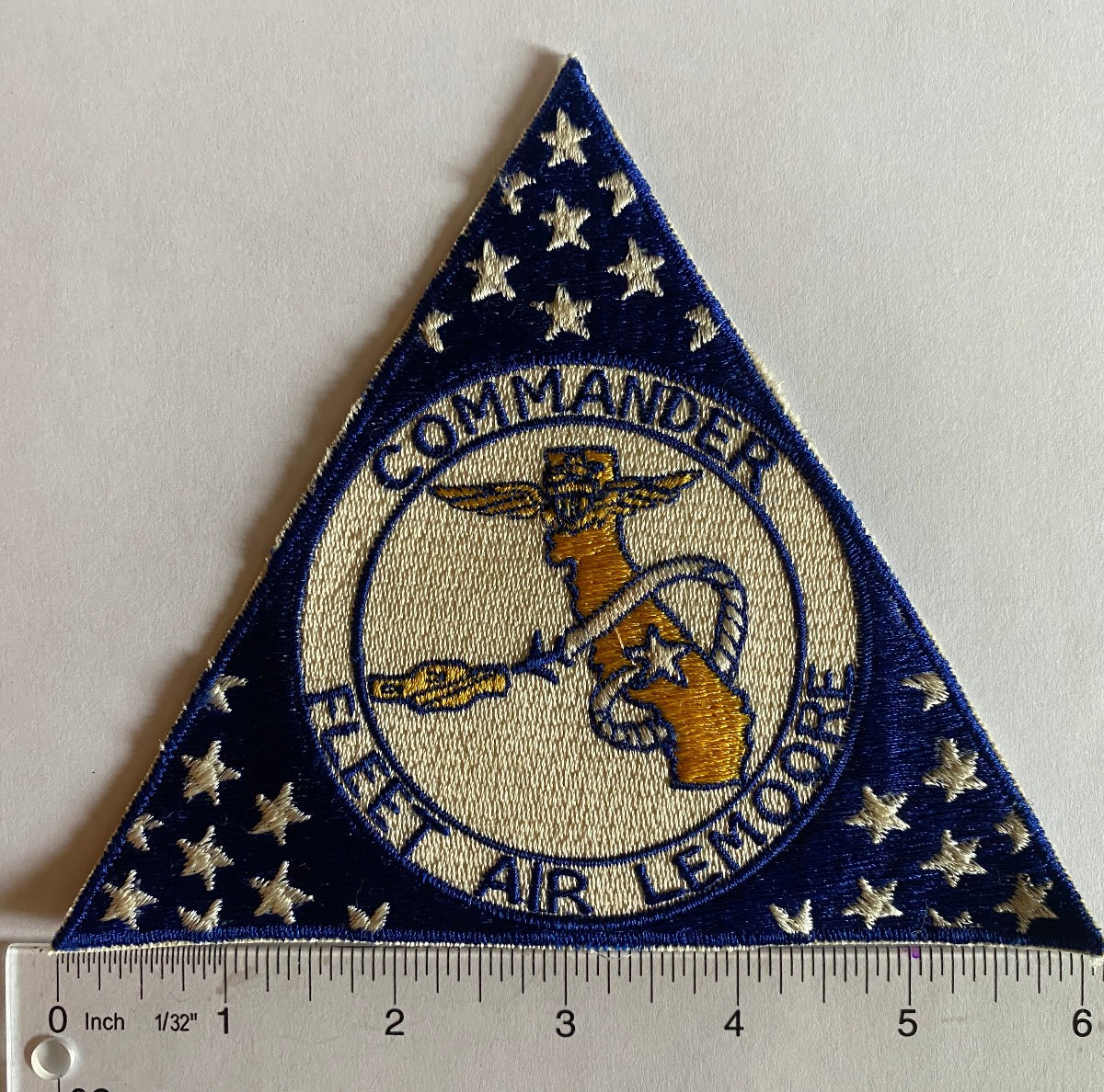 Navy Patches Air Station NAS LEMOORE US NAVY Fighter Attack Base Commander Patch