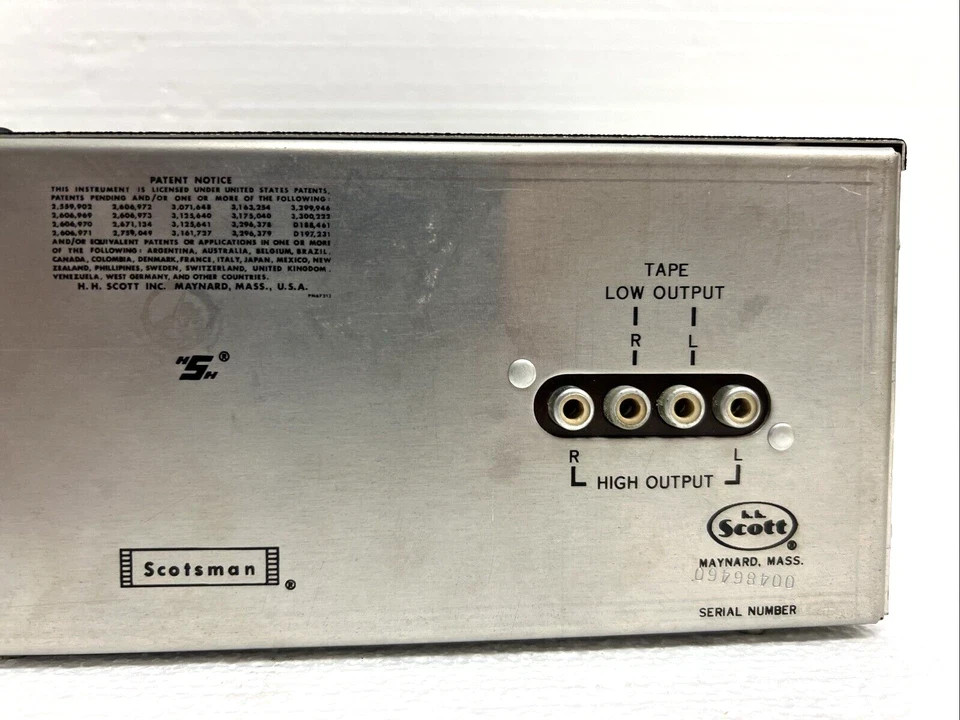 Scott Stereomaster 315-B FM Stereo Tuner Tested & Working!