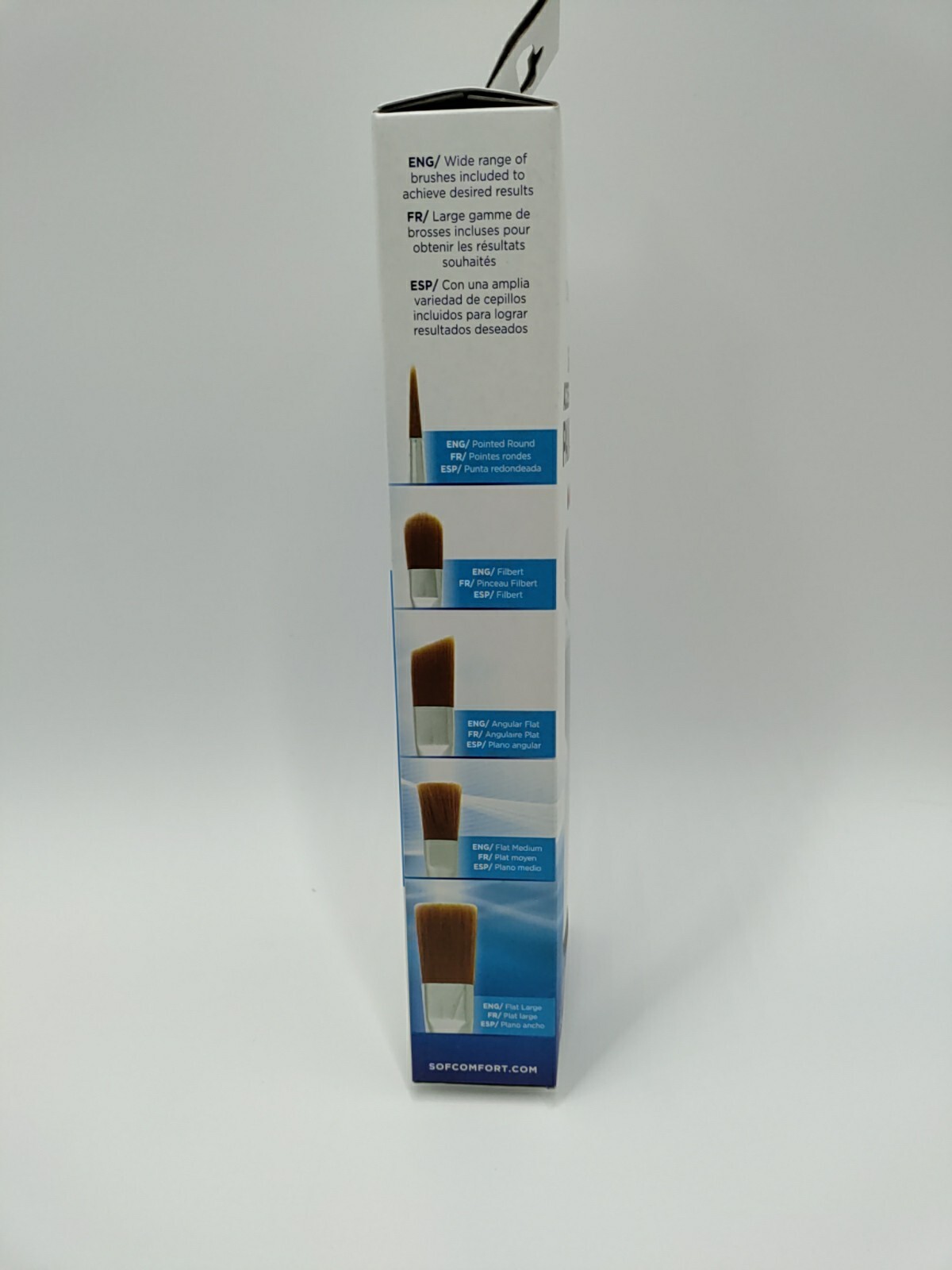 SOFCOMFORT Shoe Accessorizing Paint Kit, 5 Colors , 5 Brushes , Multicolor