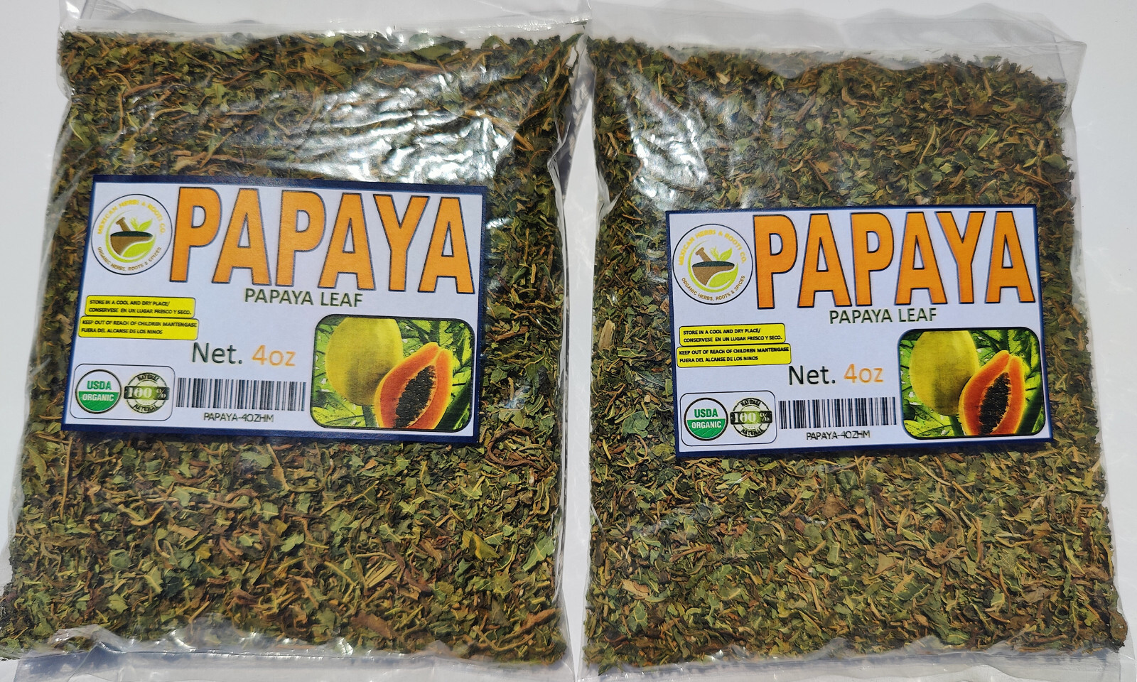 4oz Hojas de papaya, papaya leaves, papaya leaf,te/tea hoja de papaya Natural