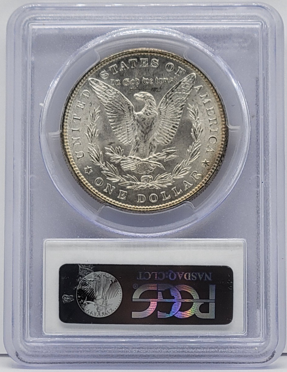 1885 Morgan Silver Dollar $1 - Graded by PCGS MS64