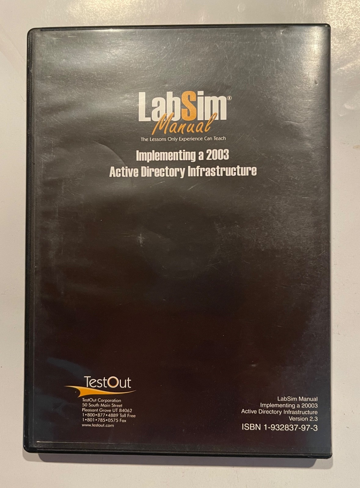 Designing A Server 2003 Network Infrastructure LabSim Manual TestOut