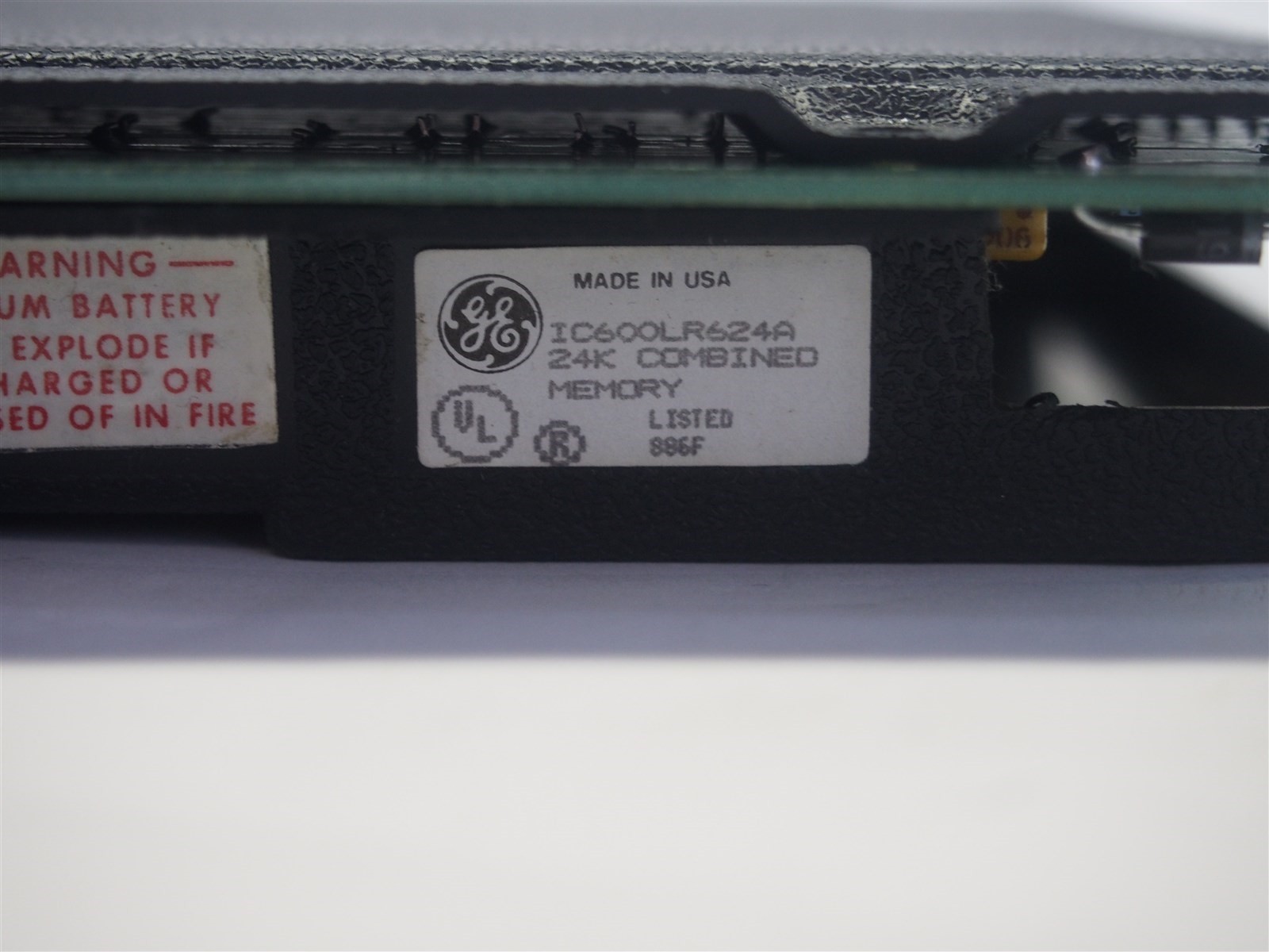 GE Fanuc IC600LR624A Memory Module 24K Combined Memory