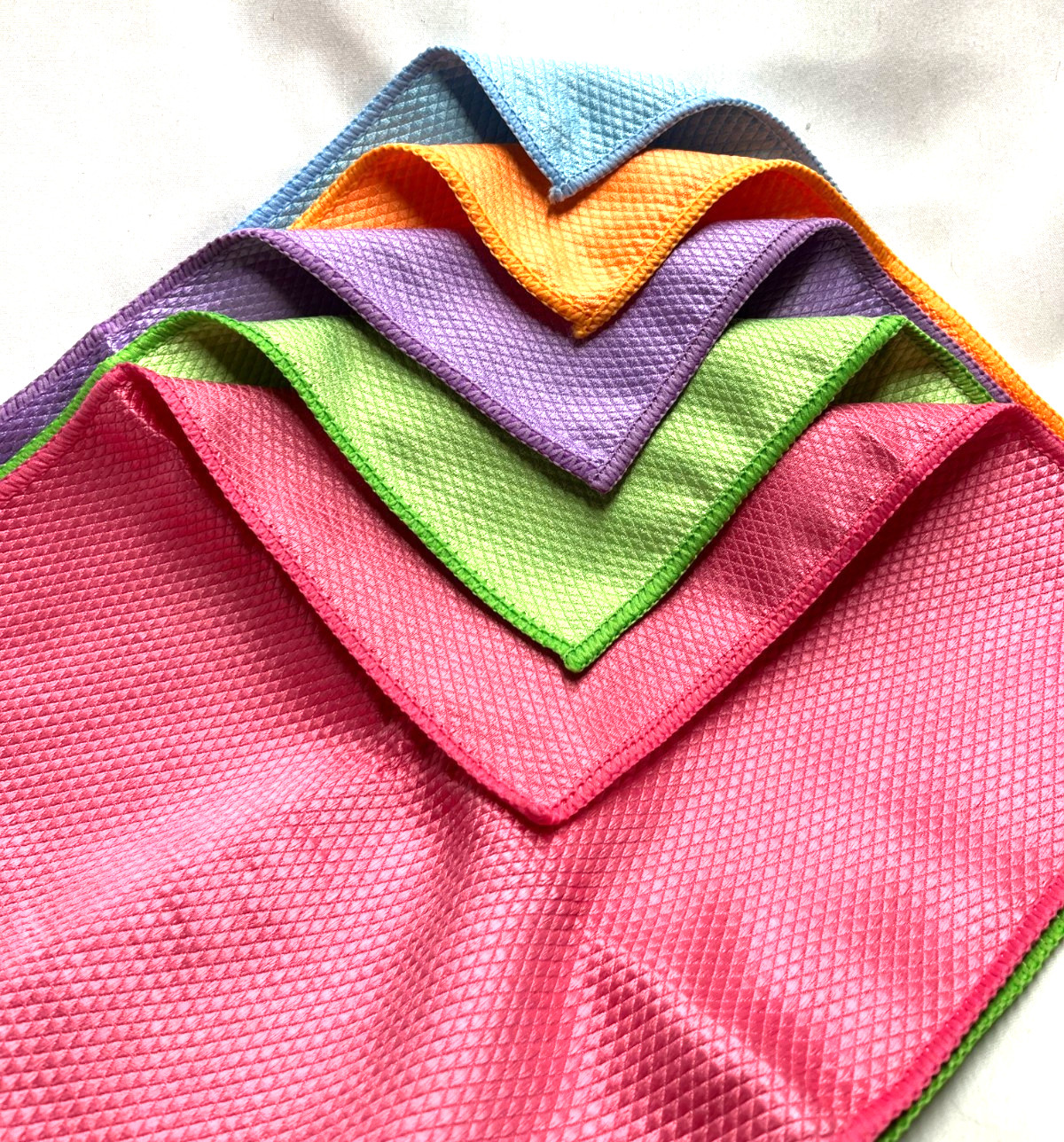 Microfiber Cleaning Cloths - Five