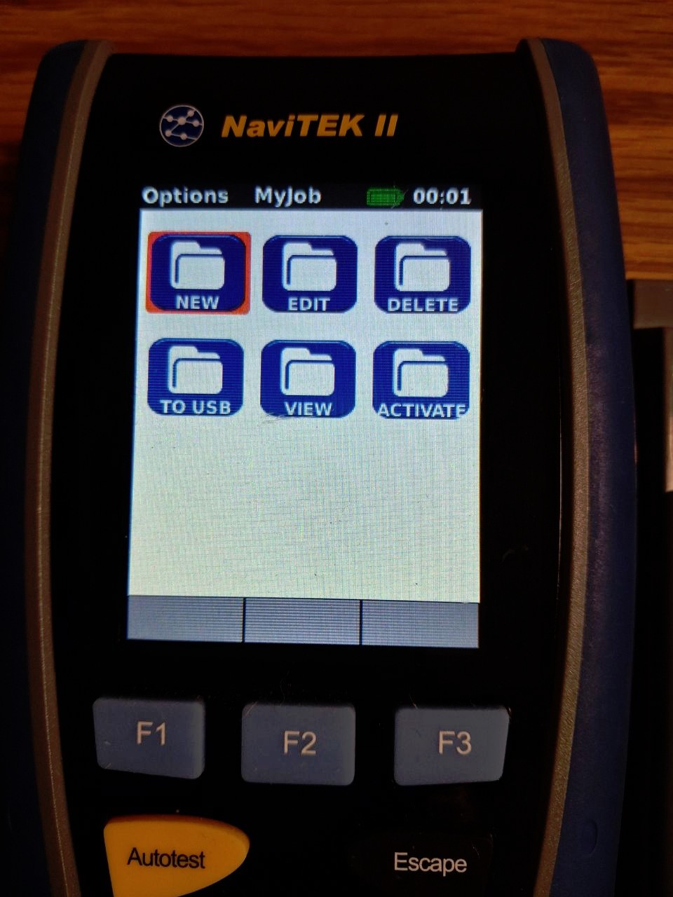 Trend Networks NaviTEK ll PLUS Network Cable Tester Wiremapping Copper/Fibre