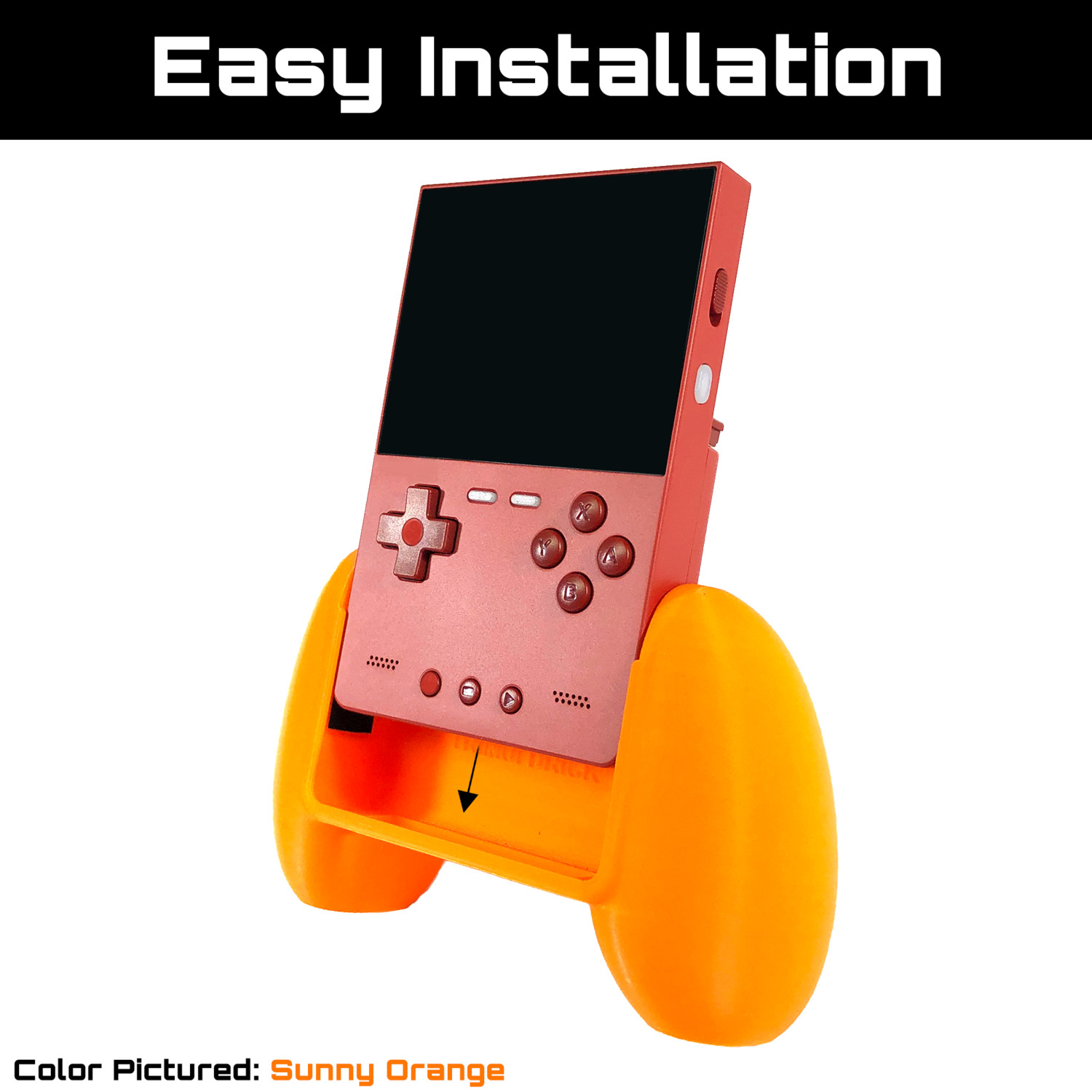 Trimui Brick Comfort Grip Case - 3D Printed