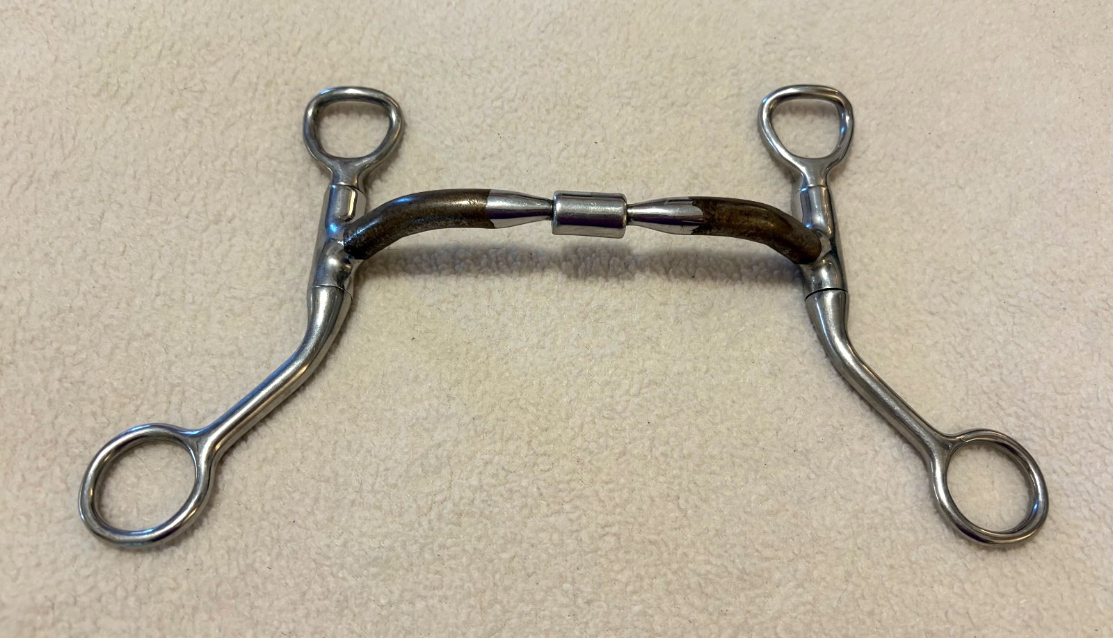 Myler Short Shank Sweet Iron Comfort Mouth Bit- 5 1/4"