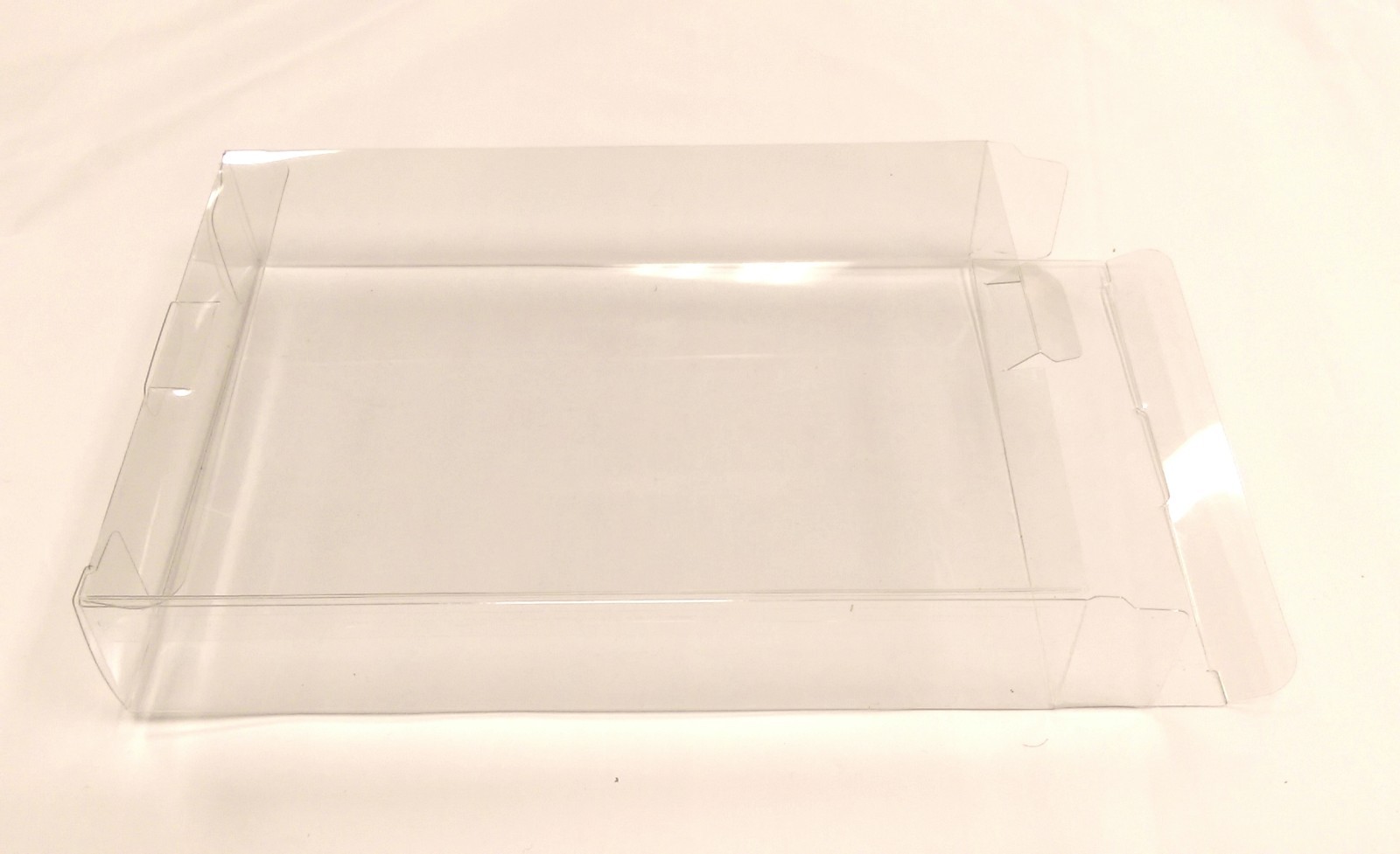 1 x SNES N64 CLEAR GAME BOX PROTECTIVE SLEEVE CASE - by Old Skool