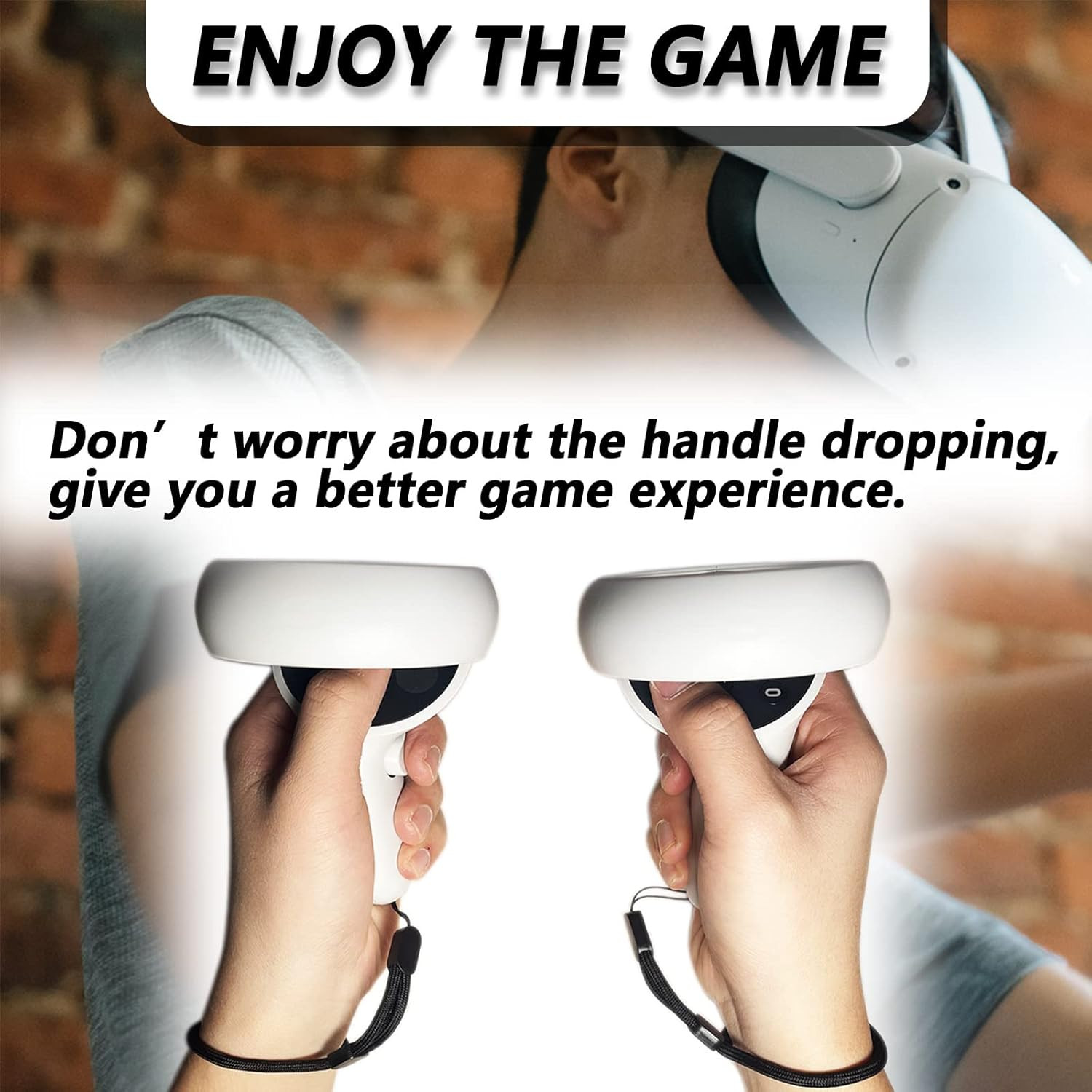 Improved Replacement Wrist Straps for Oculus Quest 2 Gen Controller, Sturdy Comf