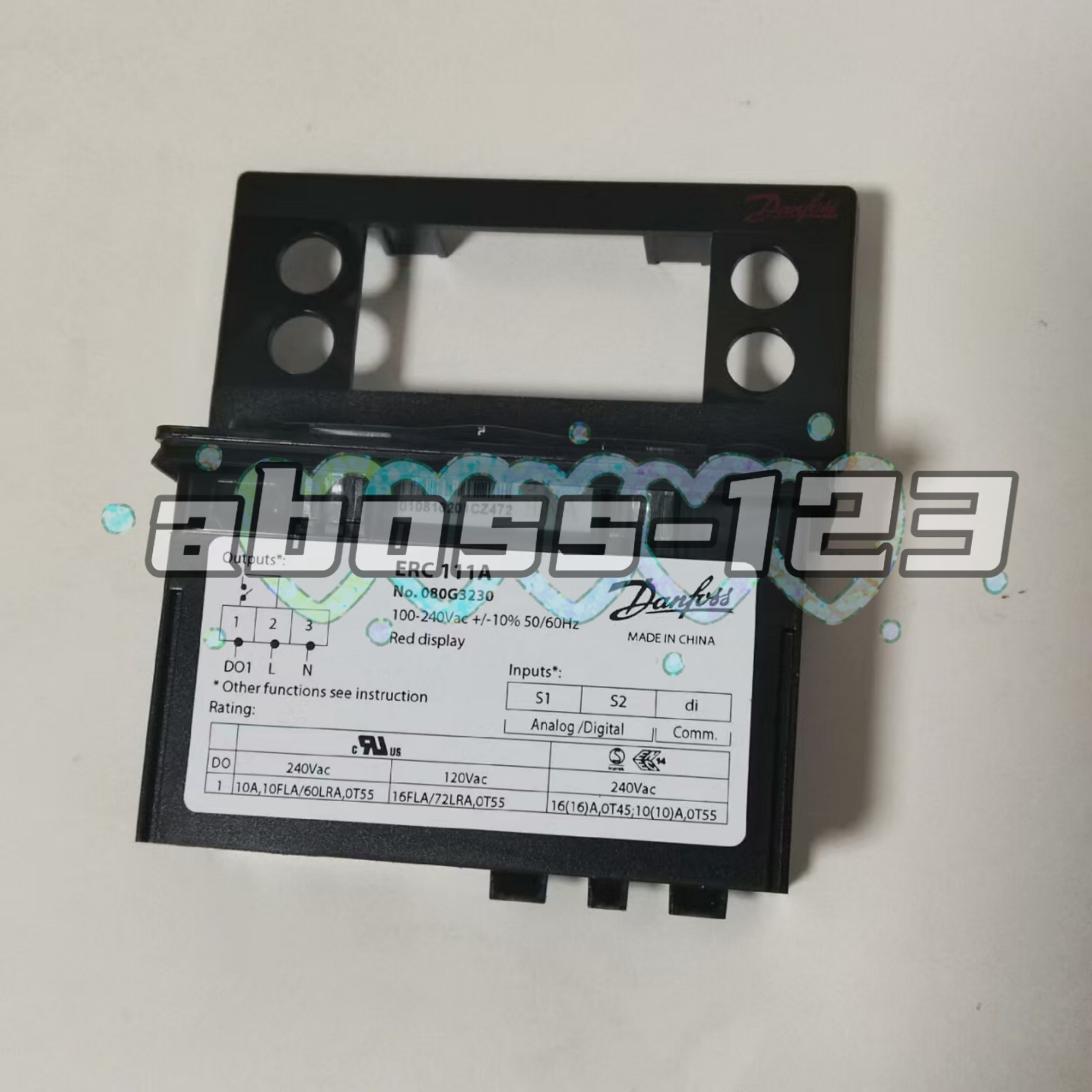 Danfoss 080G3230 ERC111A temperature controller#1pcs New In Box