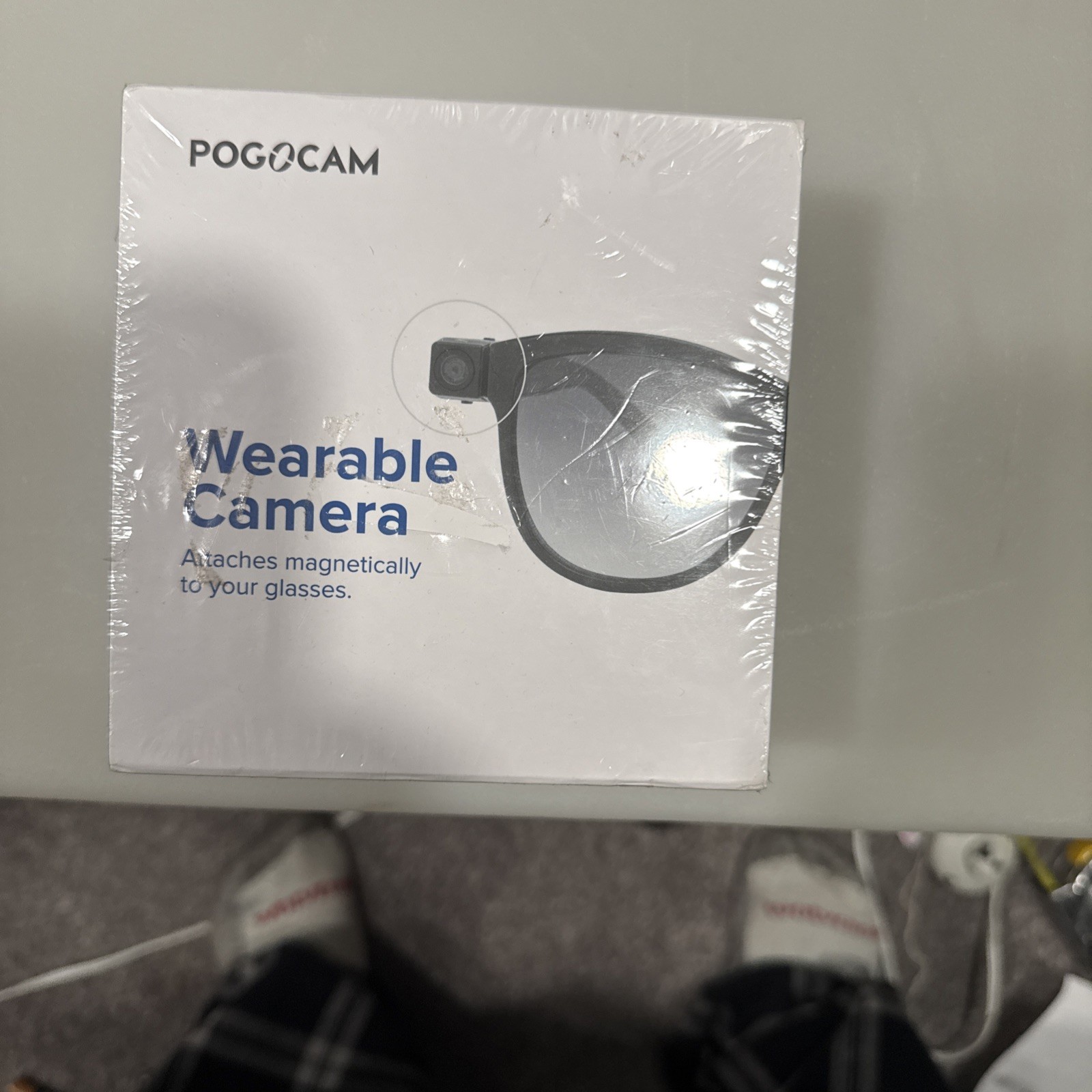 Pogocam Wearable Camera - Photo & HD Video. Attaches Magnetically to Glasses