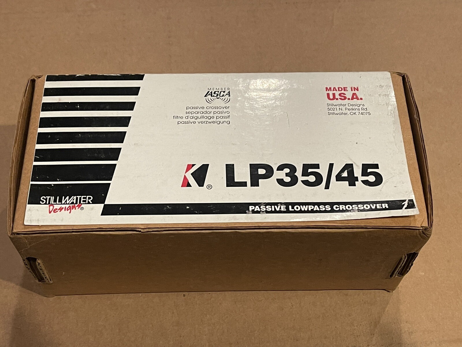KICKER CROSSOVERS LP35/45 COMPONENT SET MIDRANGE/TWEETER 4OHM 3500HZ 4500HZ NEW