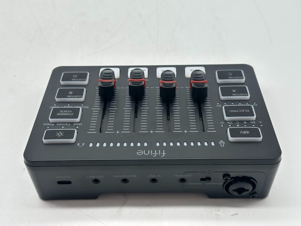 FiFine SC3 Gaming Audio Mixer