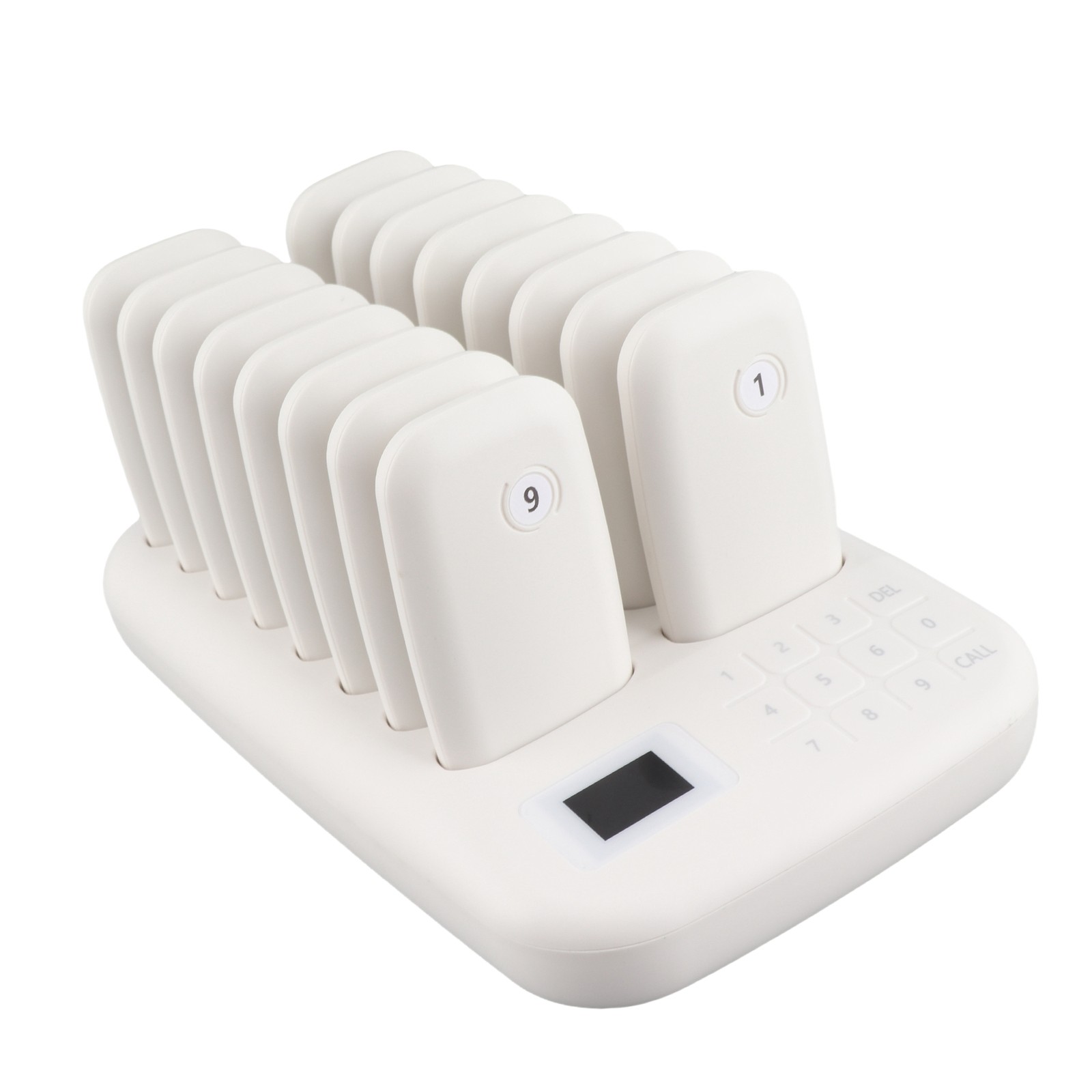 Wireless Calling System 16 Pagers 546yd Transmission 2 Working Modes Touch MIDX