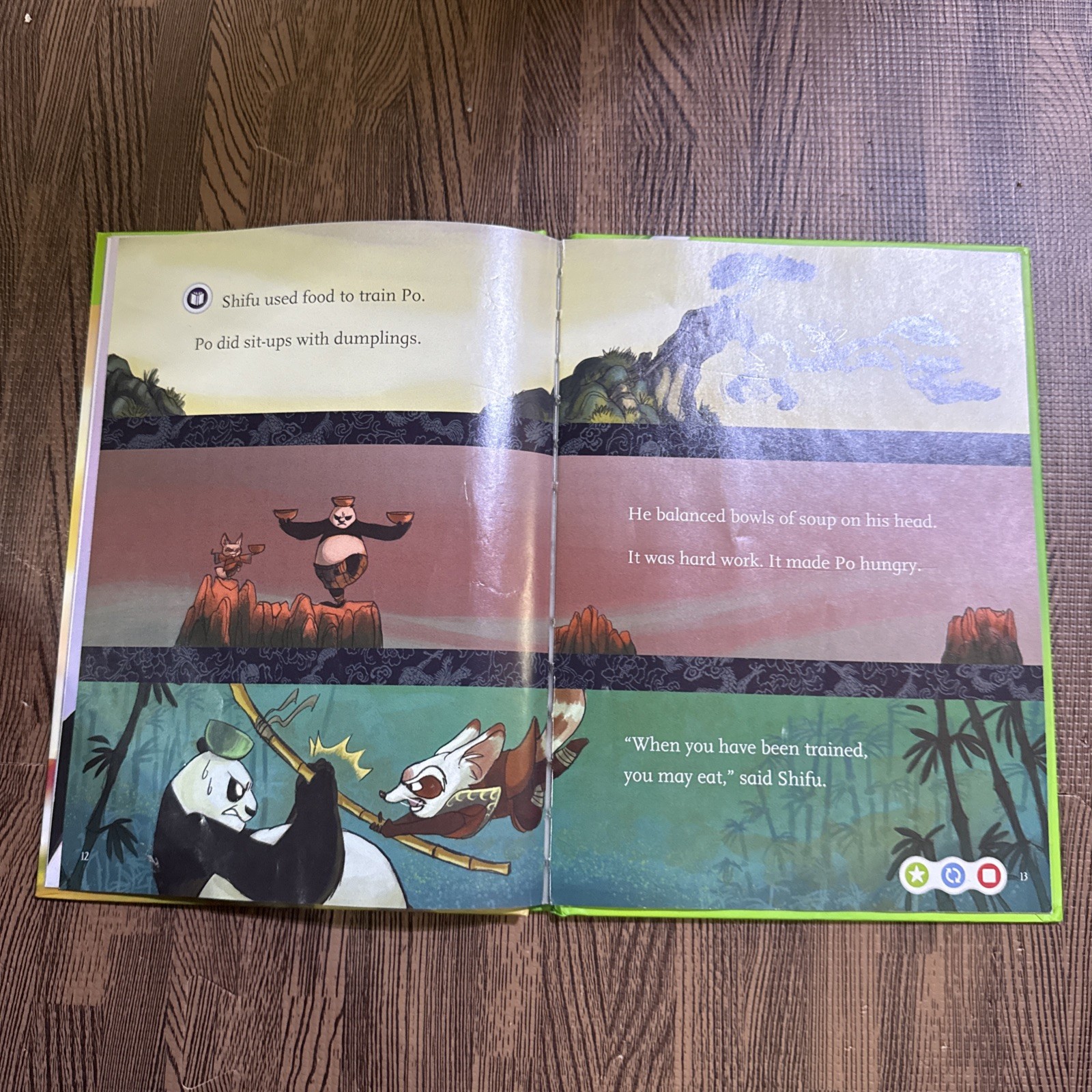 LeapFrog Tag + LeapReader book — KUNG FU PANDA: PO’S TASTY TRAINING 🐼