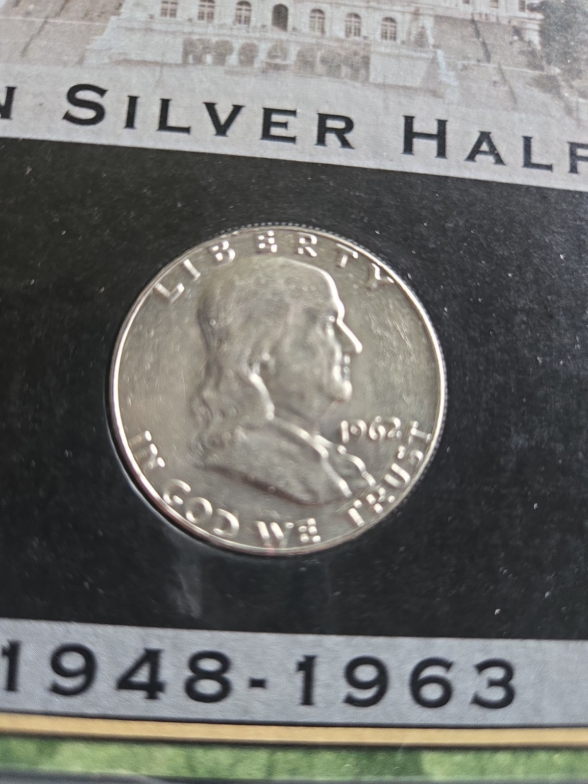 First Commemorative Mint Lot: 1962 Franklin Silver Half Dollar