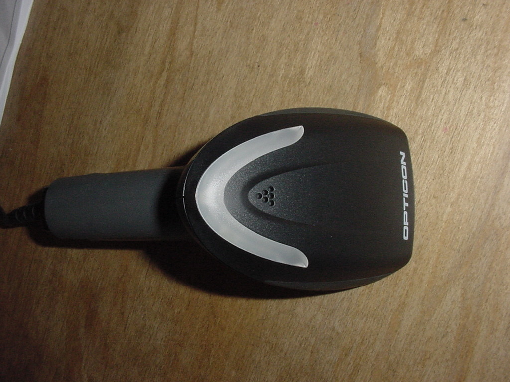 NEW-Opticon-OPI-2201-Handheld-Barcode-Scanner-Cable-Connectivity-Black-1D-2D