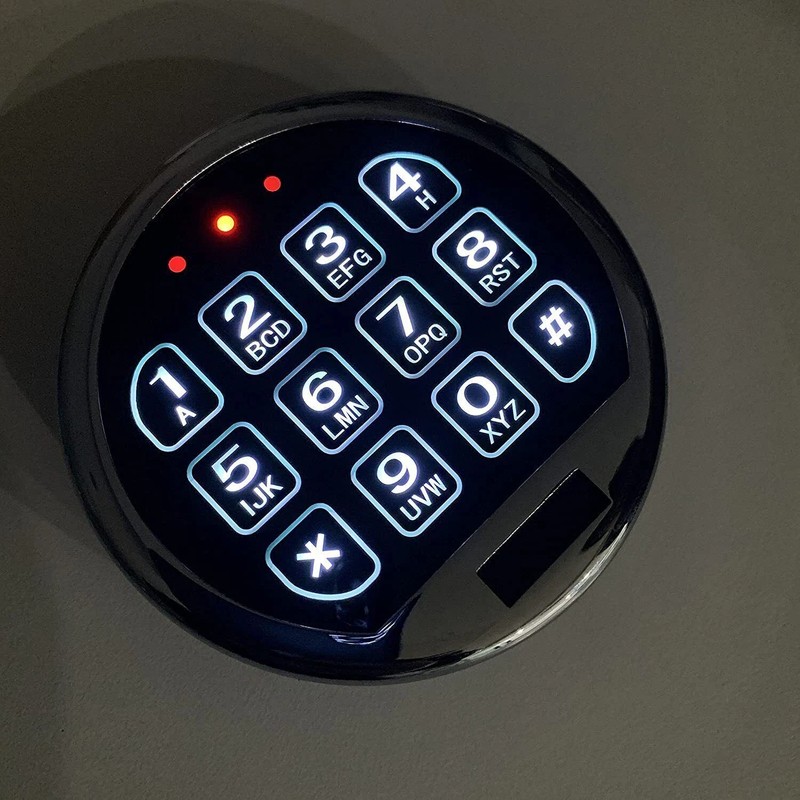 LED Keypad Electronic combination safe lock replacement, Rotating Lock Bolt